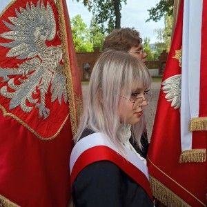 Udział pocztu sztandarowego w obchodach 87. rocznicy agresji ZSRR na Polskę