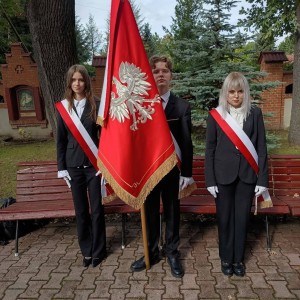 Udział pocztu sztandarowego w obchodach 87. rocznicy agresji ZSRR na Polskę